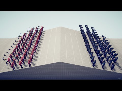50x EXECUTIONER vs 50x MELEE UNITS - TOTALLY ACCURATE BATTLE SIMULATOR | TABS