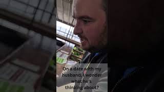 On a date with my husband, I wonder what he’s thinking about... #mtg #date #dandan