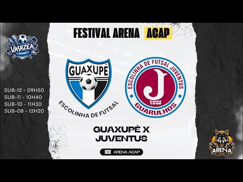 SUB 10 - GUAXUPÉ ESCOLINHA DE FUTSAL X JUVENTUS GUARULHOS - FESTIVAL ARENA ACAP