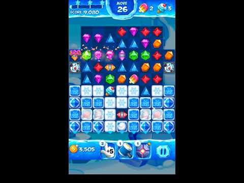 Jewel Pop Mania:Match 3 Puzzle Level 192 ( Ice Cream Town Episode ) - Walkthrough ( No Booster )