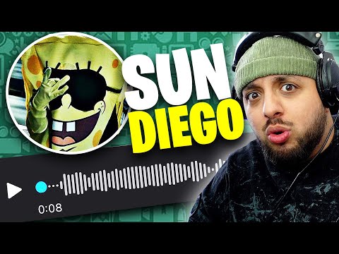 SUN DIEGO möchte einen SONG von mir.. 😨(SPONGEBOZZ)