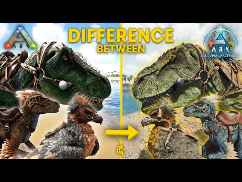 What's The DIFFERENCE Between ARK Survival Ascended & ARK Survival Evolved? | ALL You Need To Know!