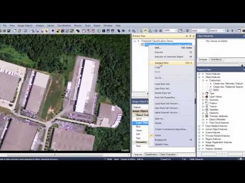 Threshold Classification in eCognition