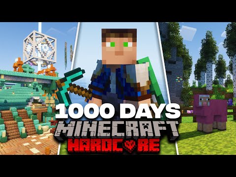 Insane 1,000 Days in Minecraft Hardcore [Full Movie]