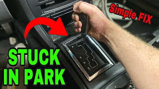 Dodge Magnum WONT Shift OUT of PARK! The "Simple FIX"