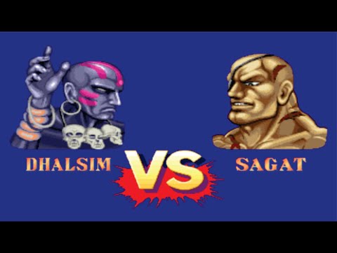 Dhalsim Vs Sagat