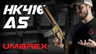 Video: Heckler & Koch HK416 A5 AEG Sportsline 6mm Svart