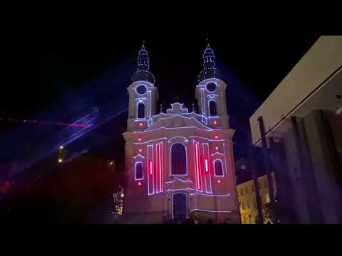 Laser Mapping | LARGE SCALE immersive laser show