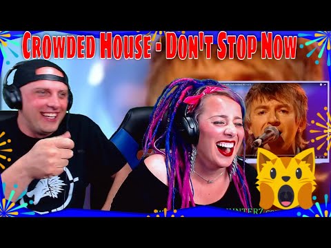 Reaction To Crowded House - Don't Stop Now (Later with Jools Holland) THE WOLF HUNTERZ REACTIONS