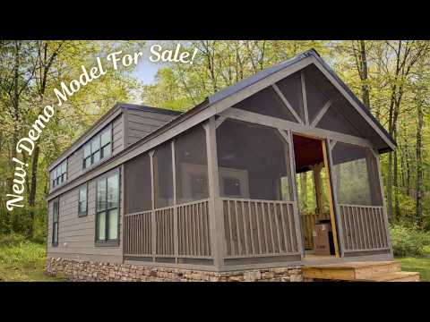FOR SALE 2026! Incredible Upgrades in this NEW Never Seen Demo Model Tiny Home! Tiny House Tour! 4K
