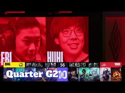 100 vs DIG - Game 2 | Quarter Final LCS 2022 Lock In Playoffs | Evil Geniuses vs Dignitas G2