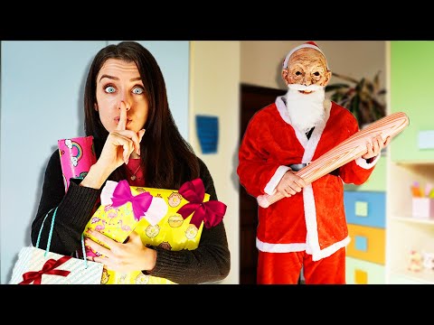 TROVA I REGALI DI NATALE NASCOSTI DA GRANNY BABBO NATALE CHALLENGE!!!