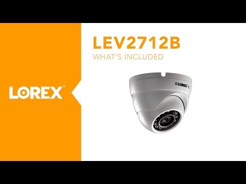 Unboxing the Lorex by FLIR LEV2712B 1080p HD Dome Security Camera