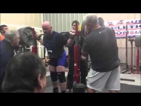 Dennis Cornelius - 2,175 lb Raw Total @ 266 lbs, Drug-Tested WR