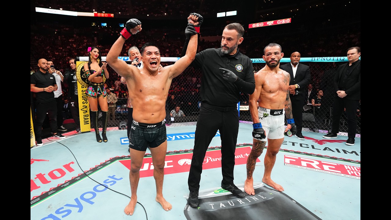 #NocheUFC David Martínez Consigue Otra Gran Victoria 🇲🇽