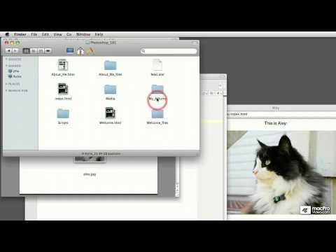 iWeb '09 201: Advanced iWeb - 02. HTML Links to External Files