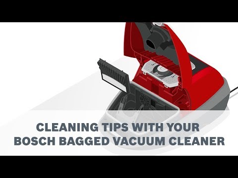 BOSCH BBZ156HF filtras video