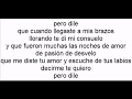 Pero dile victor manuelle con letra - RecPlay Pero dile victor manuelle con letra