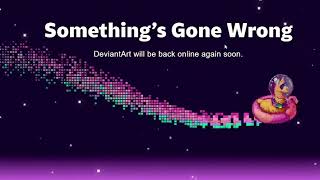When deviantArt is down... Llama drama
