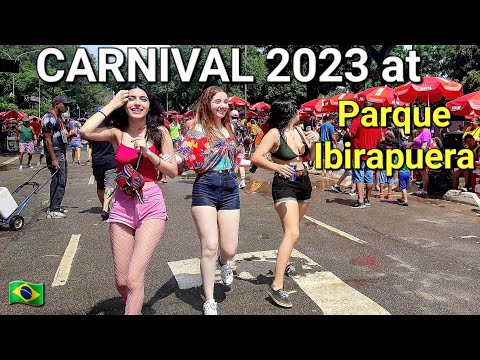 CARNIVAL 2023 at Parque Ibirapuera | São Paulo 【4K】🇧🇷🎬📹