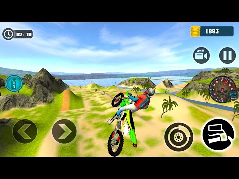 Motocross beach Bike Exteme Stunt Driving #3 - Motorbike Racing Best Bike Game Android IOS Gameplay