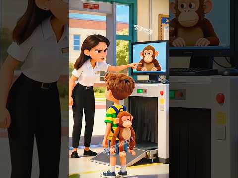 🐥البطّة الصغيرة المعاقة تنقذ صديقها القط | مغامرات البطّة تشينتو 🦆#شورت