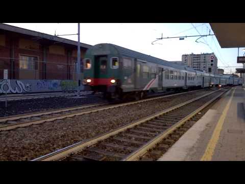 E464 009+5 piano ribassato+pilota MDVC - Milano Greco 29/12/2017