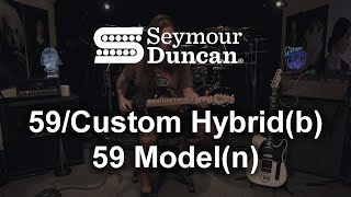 Video thumbnail for Seymour Duncan 59/Custom Hybrid (TB-16) & 59 (SH-1N) Demo - Metal by Onur Narin