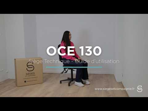 Siège technique en tissu modulable - OCE 130