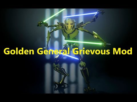 Golden General Grievous Mod | Star Wars Battlefront 2