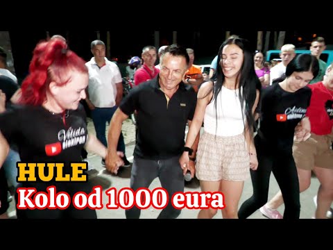 Arnauti igranka - Hule pjevač igrao kolo sa najljepšim curama i djelio nagrade igračima / Borovi