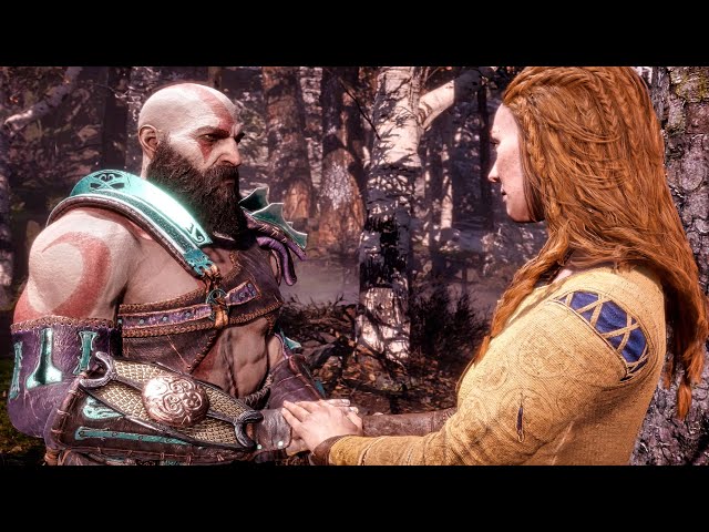 How did Kratos get to Midgard in God of War Ragnarok?