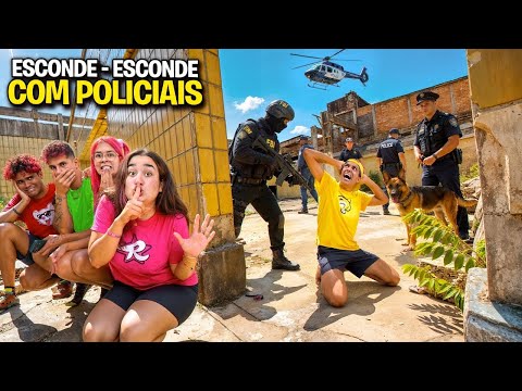 ESCONDE ESCONDE CONTRA POLICIAIS DE VERDADE *Conseguimos nos esconder?