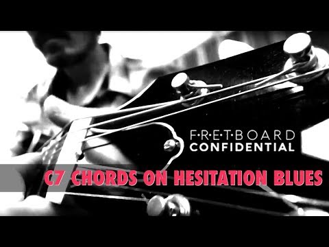 The Fingerstyle C7 Move on Hesitation Blues for Guitar