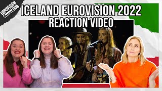 Iceland | Eurovision 2022 Reaction | Systur - Með hækkandi sól | Eurovision Hub
