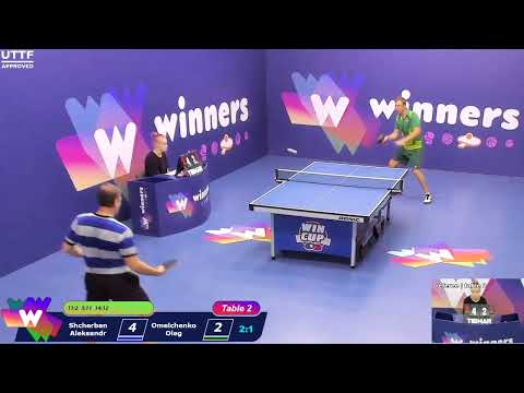 WINners CUP table 2  29.08  Shcherban Aleksandr - Omelchenko Oleg  10:30