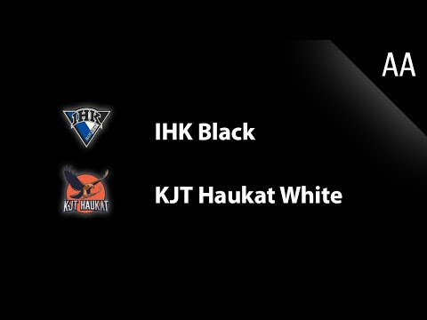 U14 AA IHK Black - KJT Haukat White
