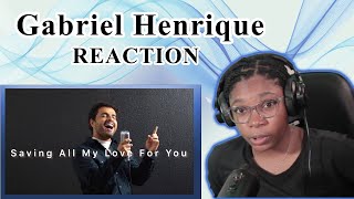 Saving All My Love For You -Gabriel Henrique Reaction (Whitney Houston Cover) Beautiful