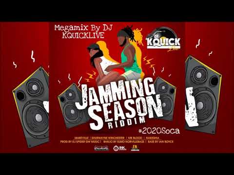 Jamming Season Riddim Mega Mix (2020 SOCA BARBADOS)