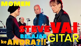 Download lagu MOMEN STEVE VAI BELAJAR GITAR SAMA ANDRA RAMADHAN mp3