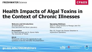 Freshwater Science: Health Impacts of Algal Toxins in the Context of Chronic Illnesses