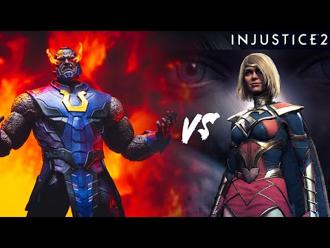 Supergirl vs. Darkseid - INJUSTICE 2 (Very Hard)