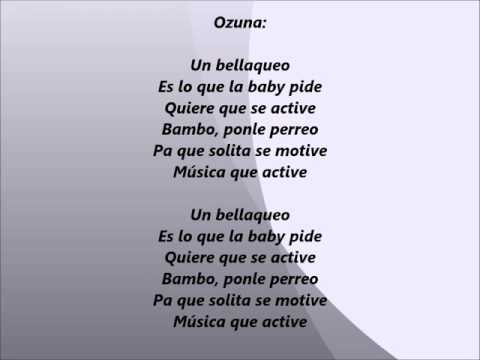 Un bellaqueo Ozuna Pusho Juanka el Problematik Alexio La Bestia LETRA