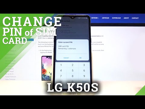 LG K50S – Add PIN-Code for SIM Card & Activate SIM-Lock Feature