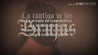 Mägo de oz - La cantiga de las brujas (Letra)