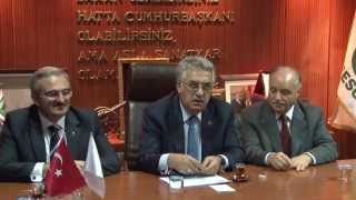 Yazıcı Bursa Esnaf ve Sanatkarlar Odası Birliği'ni Ziyaret Etti