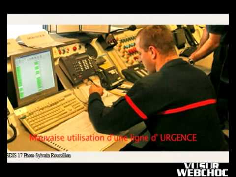 Une grosse folle insulte un pompier au telephonne MDR