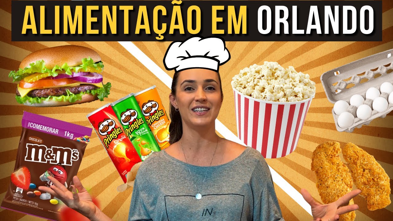 QUANTO CUSTA para se alimentar em Orlando?