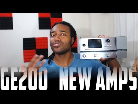 Mooer GE200 New Amps!