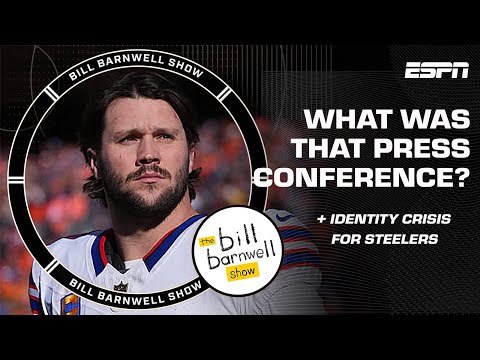 A CRAZY Press Conference in Buffalo + The Steelers' Identity Crisis | The Bill Barnwell Show